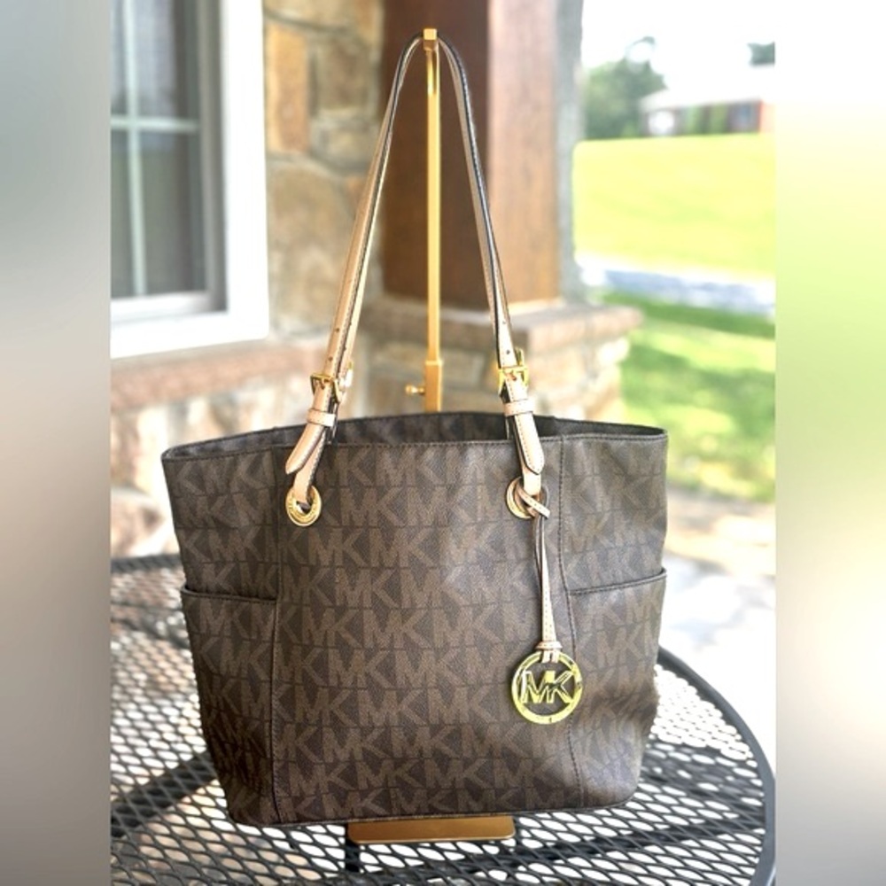 Michael Kors Signature Brown Tote